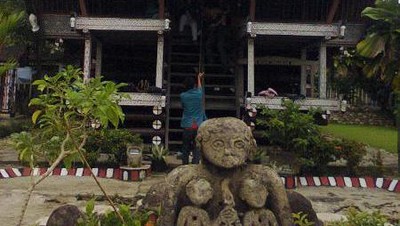 Ada Museum Unik Berbentuk Rumah Adat di Pematangsiantar