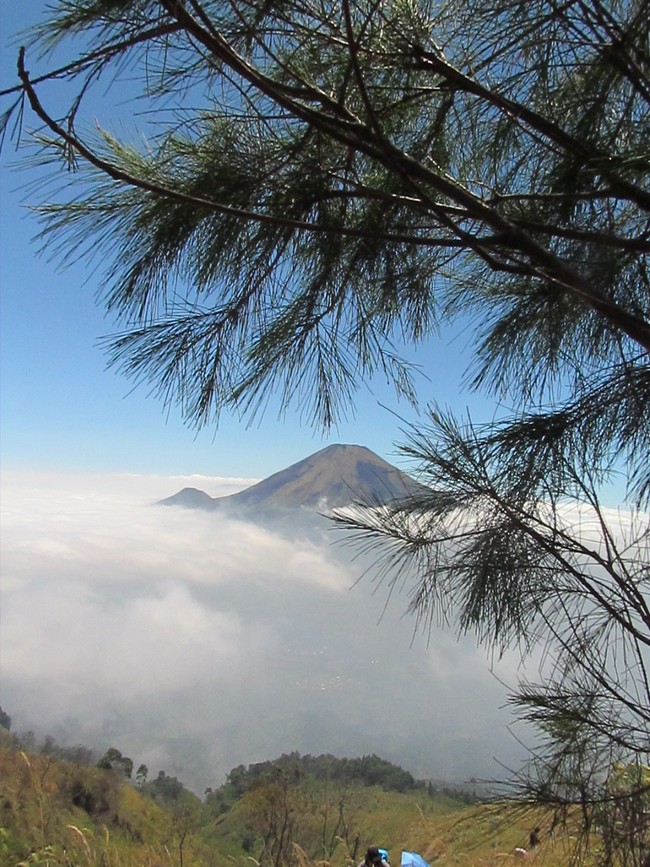 Ada Negeri Atas Awan di Gunung Sumbing
