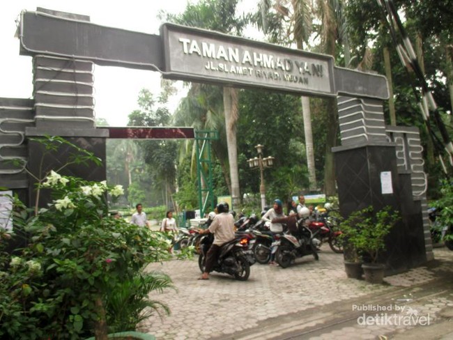 Ada Taman Ahmad Yani di Kota Medan