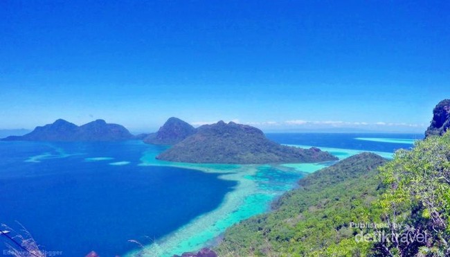 Aduhai! Cantiknya Tun Sakaran Marine Park Bikin Terhipnotis