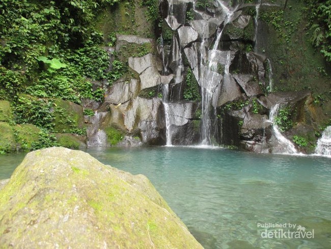 Air Terjun di Langkat Ini Airnya Sebening Kaca