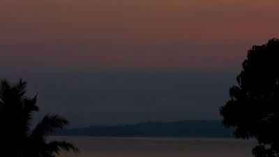 Begini Cantiknya Bulan Purnama di Danau Toba