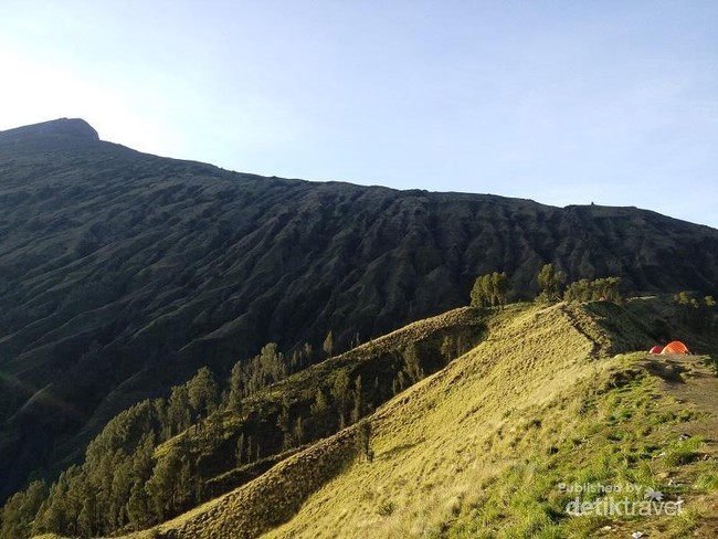 Begini Cantiknya Rinjani dari Plawangan Sembalun