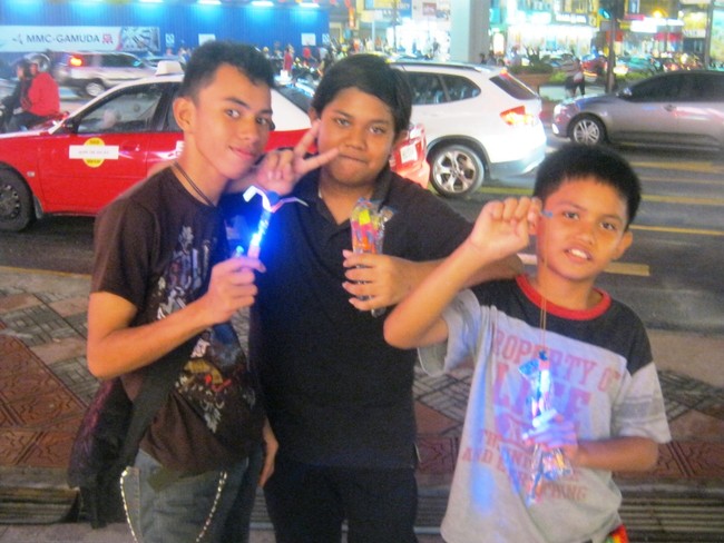Begini Nih Kaki Lima di Bukit Bintang, Malaysia