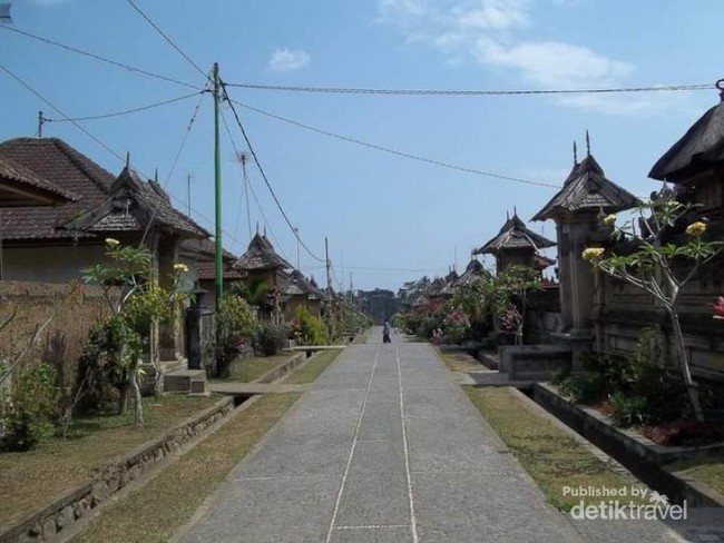 Begini Potret Suasana Desa Wisata Penglipuran Bali
