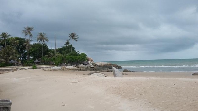 Beginilah Pantai yang Indah di Pulau Bangka