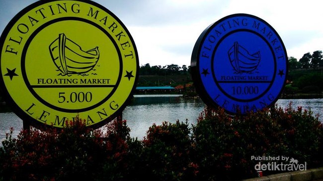 Beginilah Pasar Terapung yang Keren di Lembang