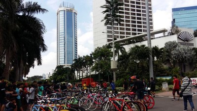 Belajar Fotografi di Ajang Car Free Day Bareng detikTravel