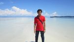Bening Parah! Ini Pasir Timbul di Pantai Saleo Raja Ampat