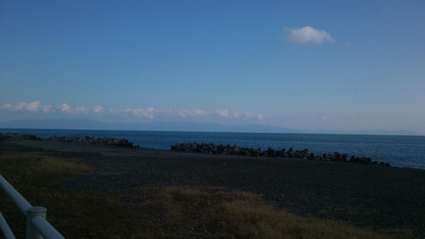 Bersepeda Mengelilingi Pantai Suruga, Jepang
