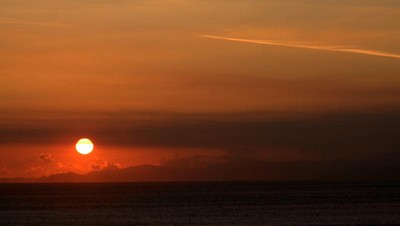 Bersihnya Sunset di Malimbu - Lombok