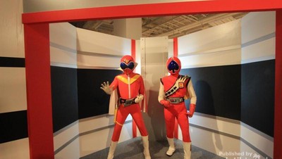 Bertemu Ranger Merah di Kyoto