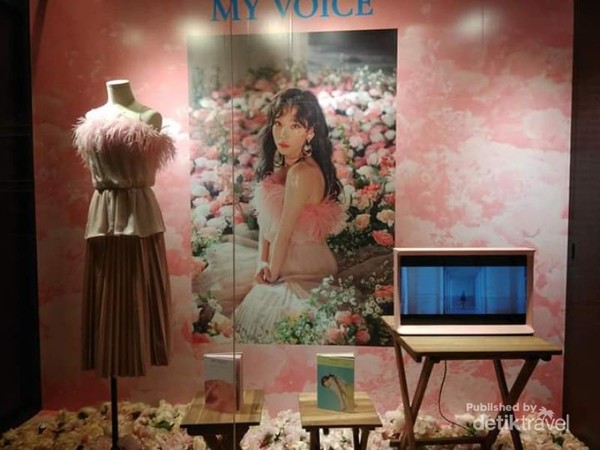 Fashion artis Korea yang cantik.