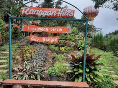 Bukan di Bali, Ini Ayunan di Bogor