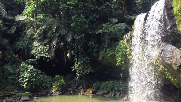 Bukan Sipiso-piso, Ini Air Terjun Simanik-manik