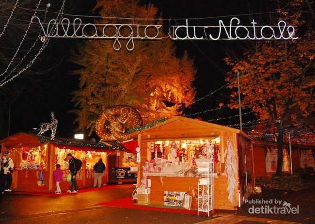Cantiknya Suasana Natal di Kota Mode Milan