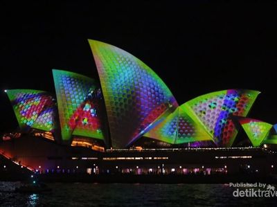 Cantiknya Sydney dalam Gemerlap Cahaya Animasi