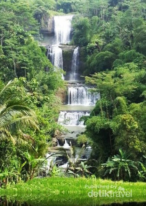 Curug Nangga di Banyumas, Air Terjun 7 Tingkat Nan Memikat