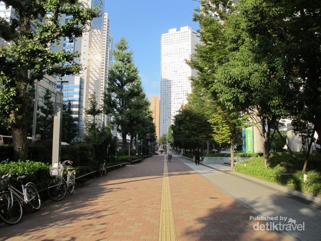 Damai dan Tenang Suasana Pagi Hari di Tokyo