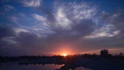 Danau Kaolin di Pagi Hari, Cantik Banget!