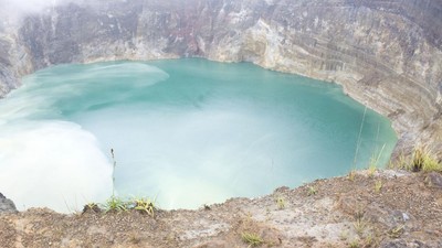 Danau Kelimutu Setelah Hujan, Cantik Banget!