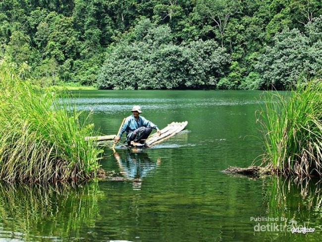 Danau Lingkat, Bagai Zamrud dari Kerinci