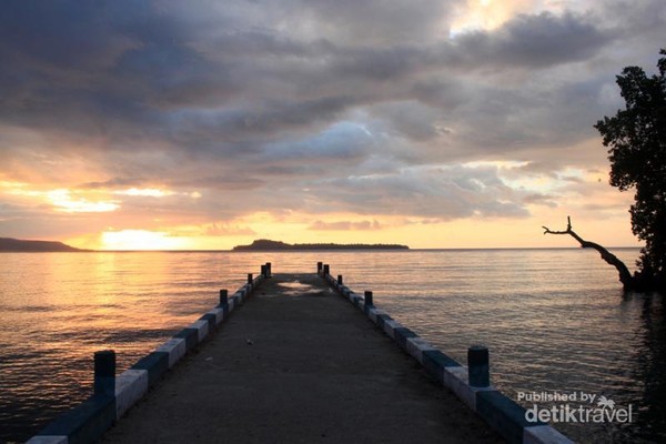 Gambar Pemandangan Laut Waktu Senja Greatnesia