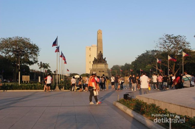 Di Taman Ini Pahlawan Filipina Dieksekusi