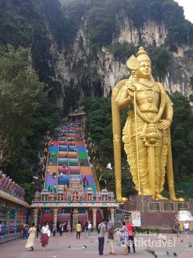 Foto: Kuil Hindu Terbesar di Malaysia