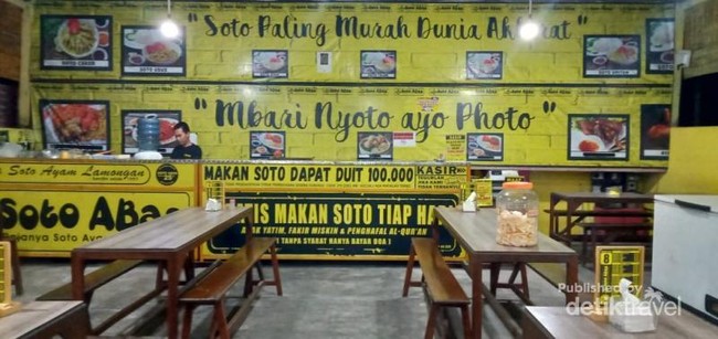 Foto: Mencoba Kuliner Soto Lamongan Sedap di Sidoarjo