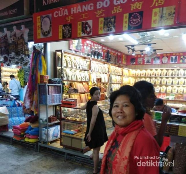 Foto: Pasar Malam ala Vietnam, Sama Kayak di Indonesia