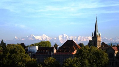 Foto: Sepotong Senja dari Swiss