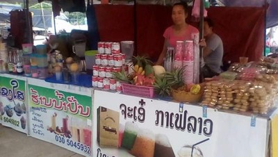 Foto: Serunya Menjelajah Pasar Sore Luang Prabang di Laos
