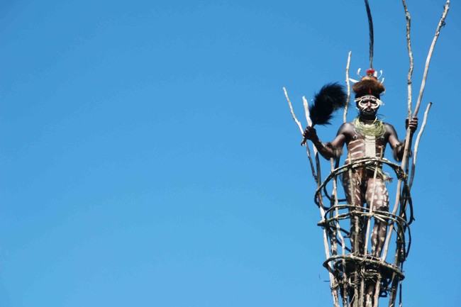 Gagahnya Panglima Perang Suku Dani, Papua