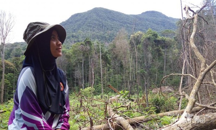 Gowes Seru ke Air Terjun Tingkat Tujuh di Bangka