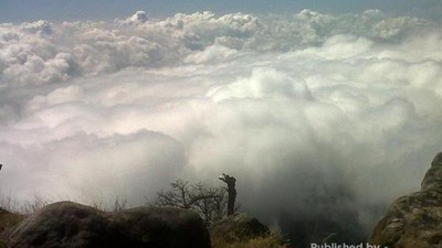 Hamparan Awan di Puncak Gunung Bawakaraeng, Sulsel