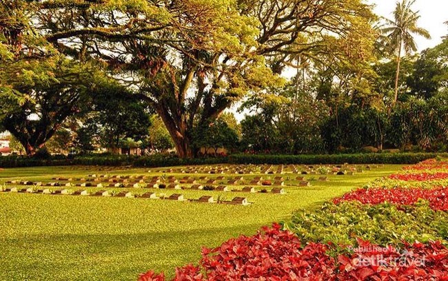 Hijau dan Indah, Ini Makam Tentara Sekutu di Ambon