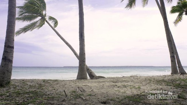 Indahnya Hamparan Pasir Putih Pantai Bara, Sulawesi Selatan