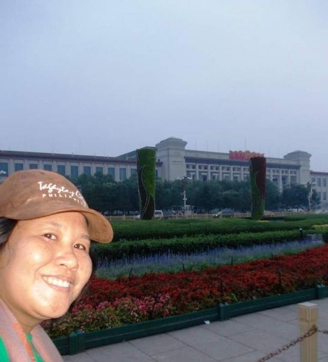 Indahnya Taman Bunga Penghias Lapangan Tiananmen Beijing