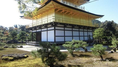 Ini Dia Kuil Berlapis Emas di Jepang