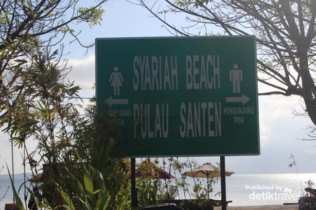 Ini Pantai Syariah di Banyuwangi