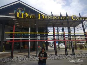 Ini Pusat Kerajinan Tangan di Miri Serawak, Malaysia