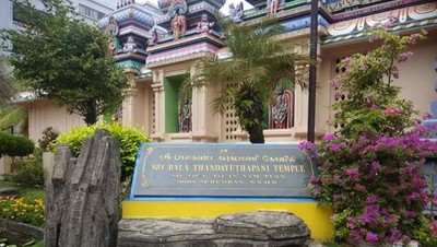 Ini Salah Satu Kuil Eksotis di Malaysia