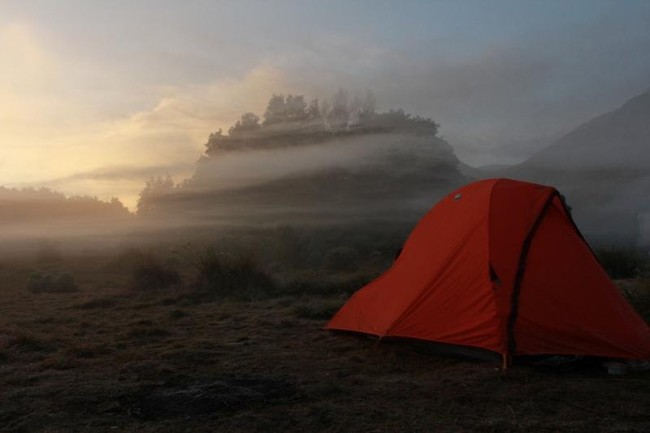 Inikah Salju di Gunung Papandayan?