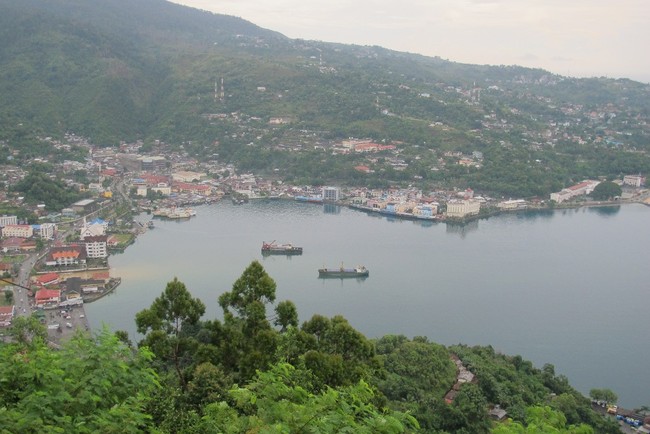 Inilah Wajah Kota Jayapura dari Ketinggian