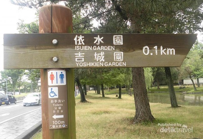 Isuien Garden, Taman Menawan di Nara, Jepang