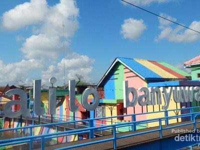 Kalilo, Kampung Warna-warni di Banyuwangi