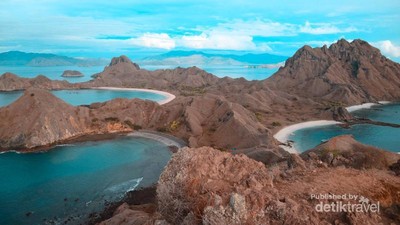 Keindahan Pulau Padar yang Tak Akan Pernah Pudar