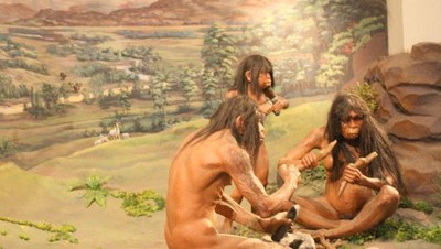 Kerangka Manusia Purba di Museum Nasional, Jakarta