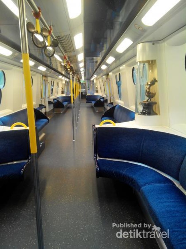 Kereta Unik di Hong Kong, Berhias Karakter Disney